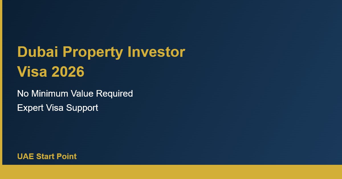 Dubai property investor visa 2026 expert guide