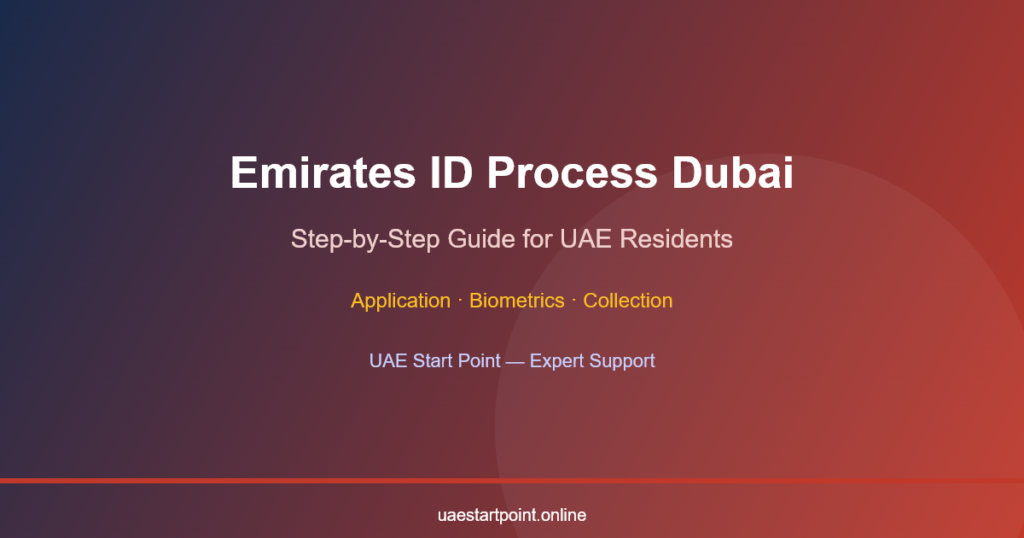 Emirates ID process Dubai