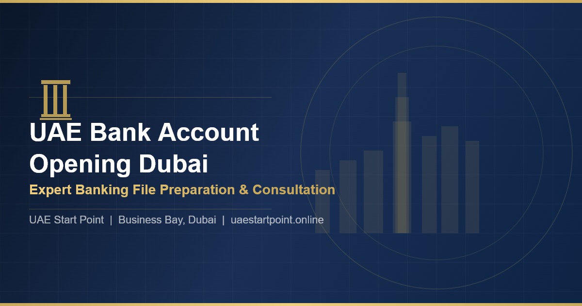 UAE bank account opening Dubai – expert banking file preparation by UAE Start Point
