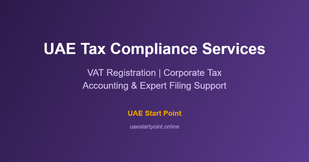 UAE tax compliance services